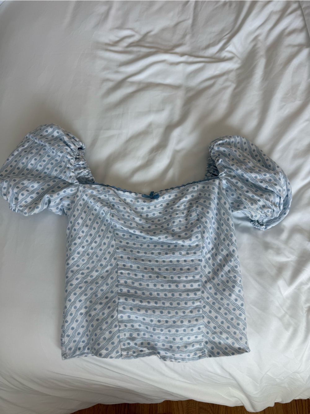 Reformation Marella Linen Top - Picture 2 of 4